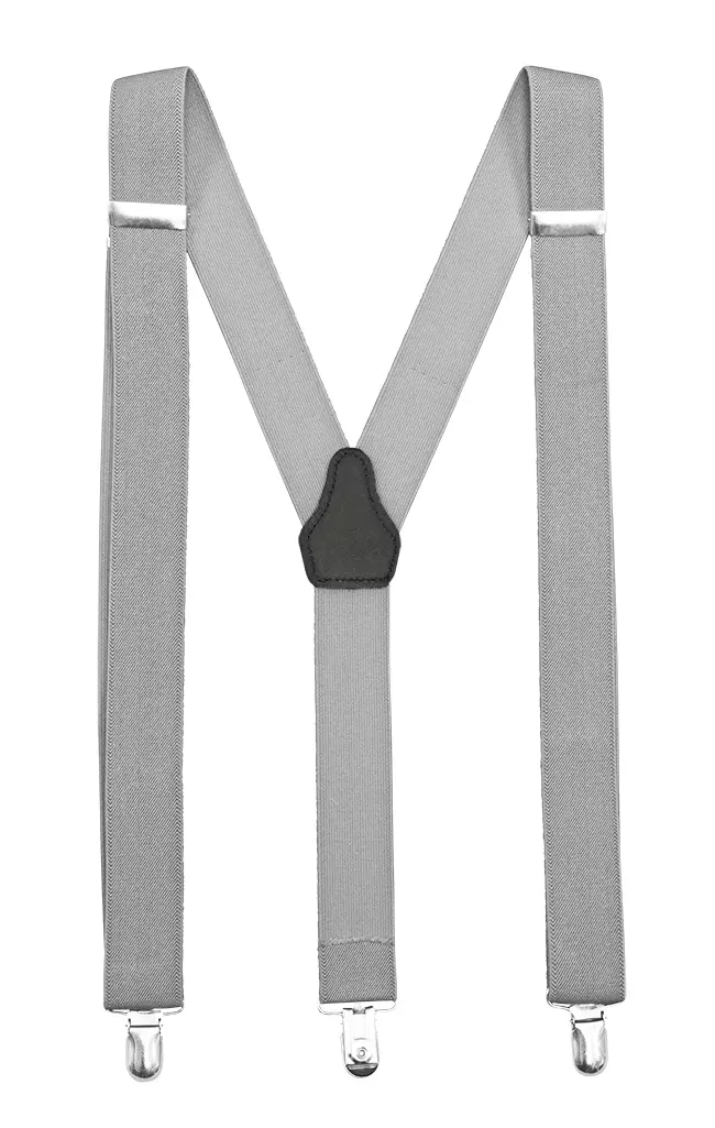 Velilla 404008-58, Suspenders, Grey, image 1, gallery thumbnail