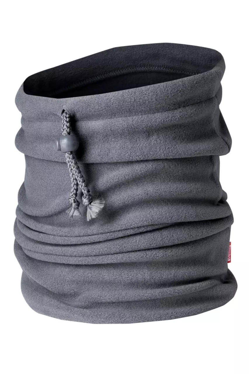 Velilla 204002-08, Fleece Neck Warmer, Grey, image 1, gallery thumbnail