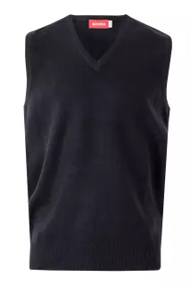 Velilla 99-01, V-Neck Sweater Vest, Marine Blue