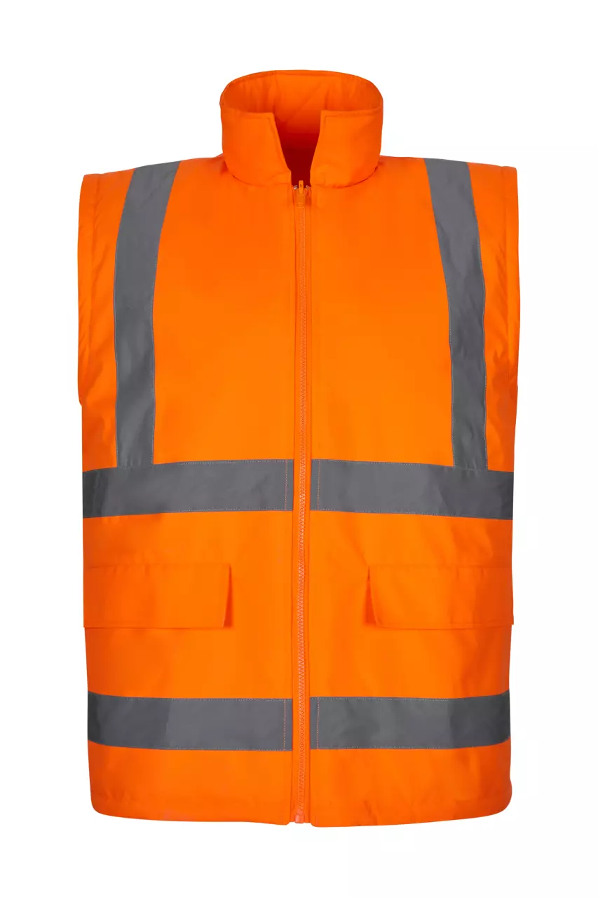 Velilla 306007-19, Warnschutzjacke, Warnschutz-Orange, image 4, gallery thumbnail