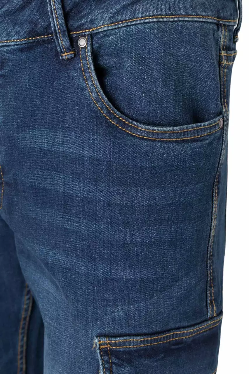 Velilla 103028S-63, Työfarkut, sininen denim, image 4, gallery thumbnail