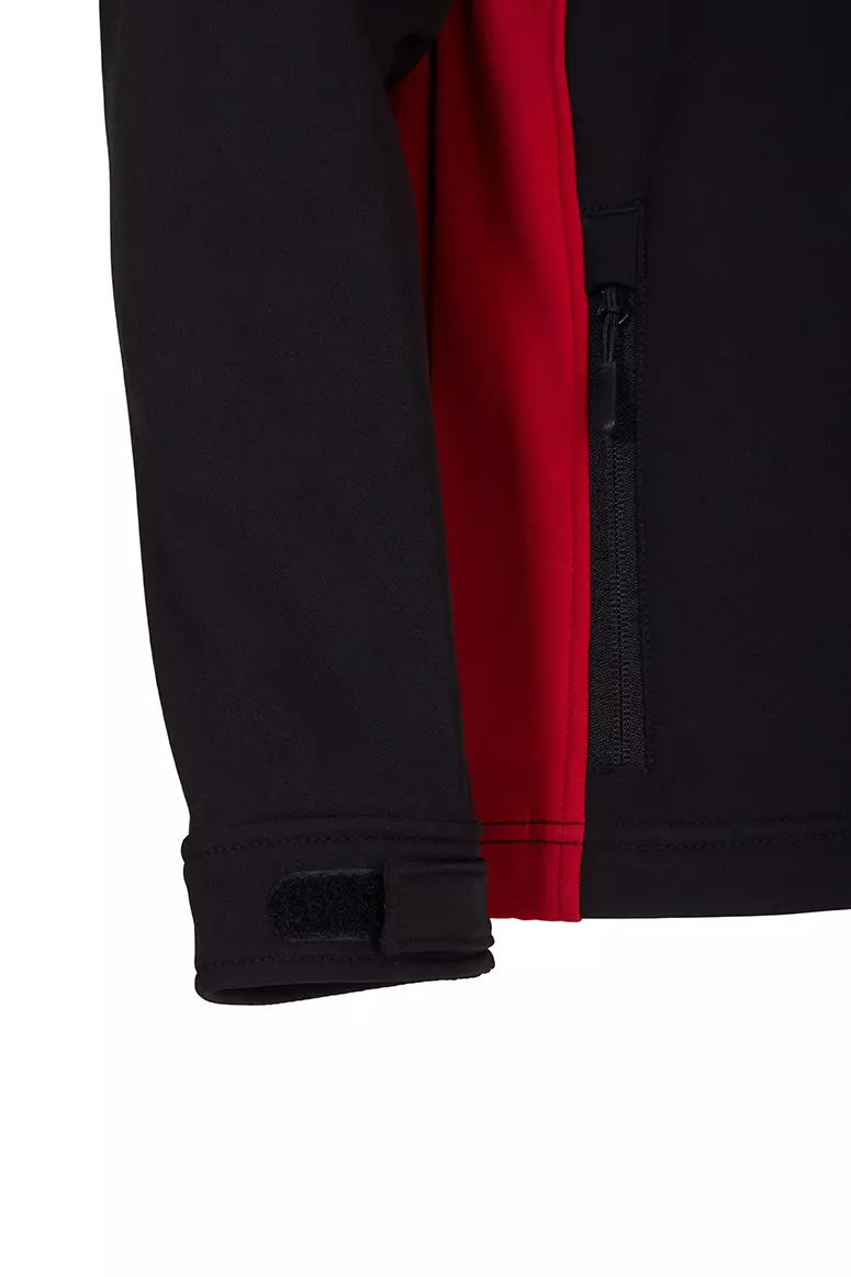 Velilla 106004-00-12, Arbeitsjacke, Schwarz/Rot, image 2, gallery thumbnail