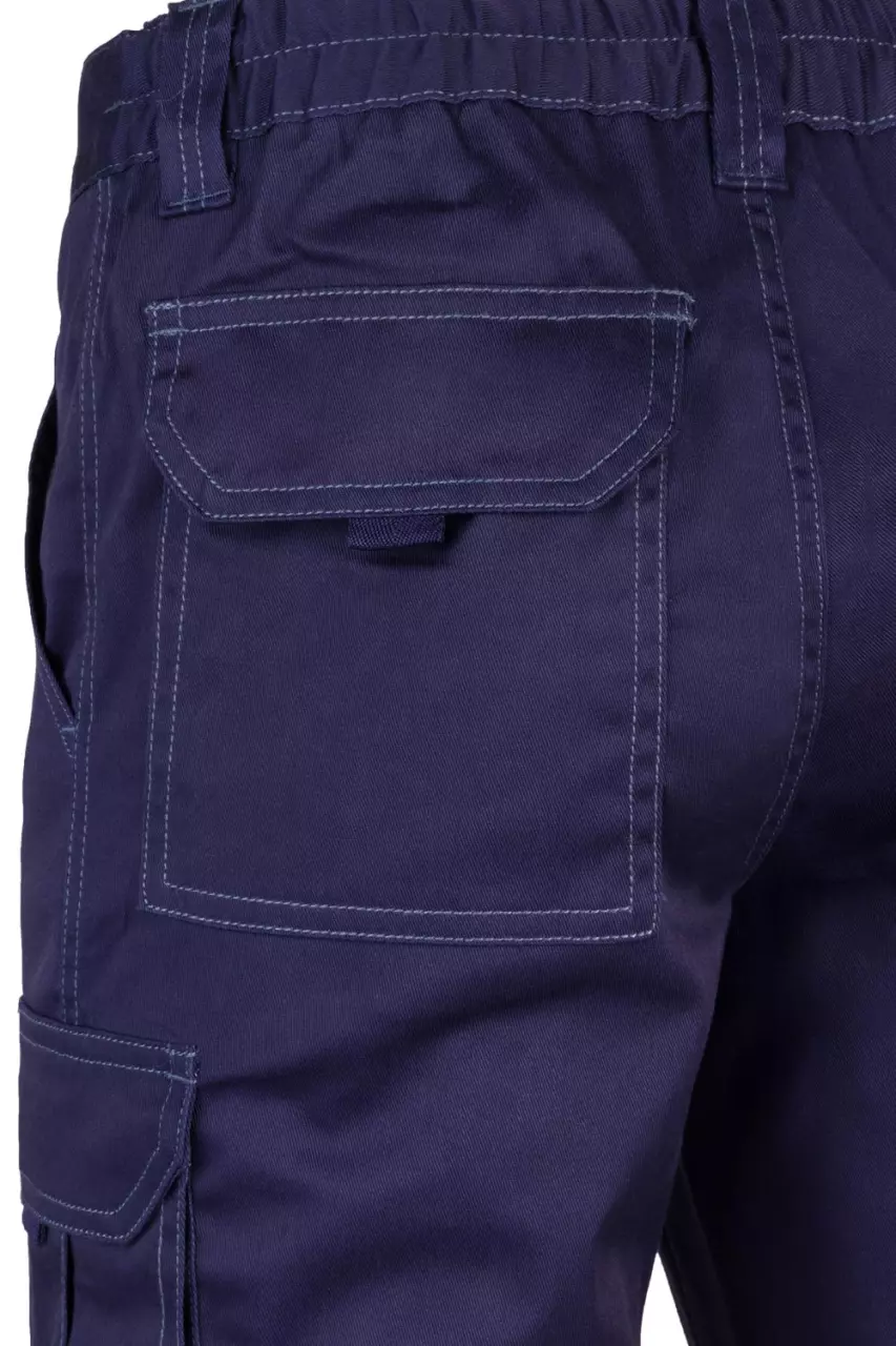Velilla 103002S-01, Work Trousers, Marine Blue, image 2, gallery thumbnail