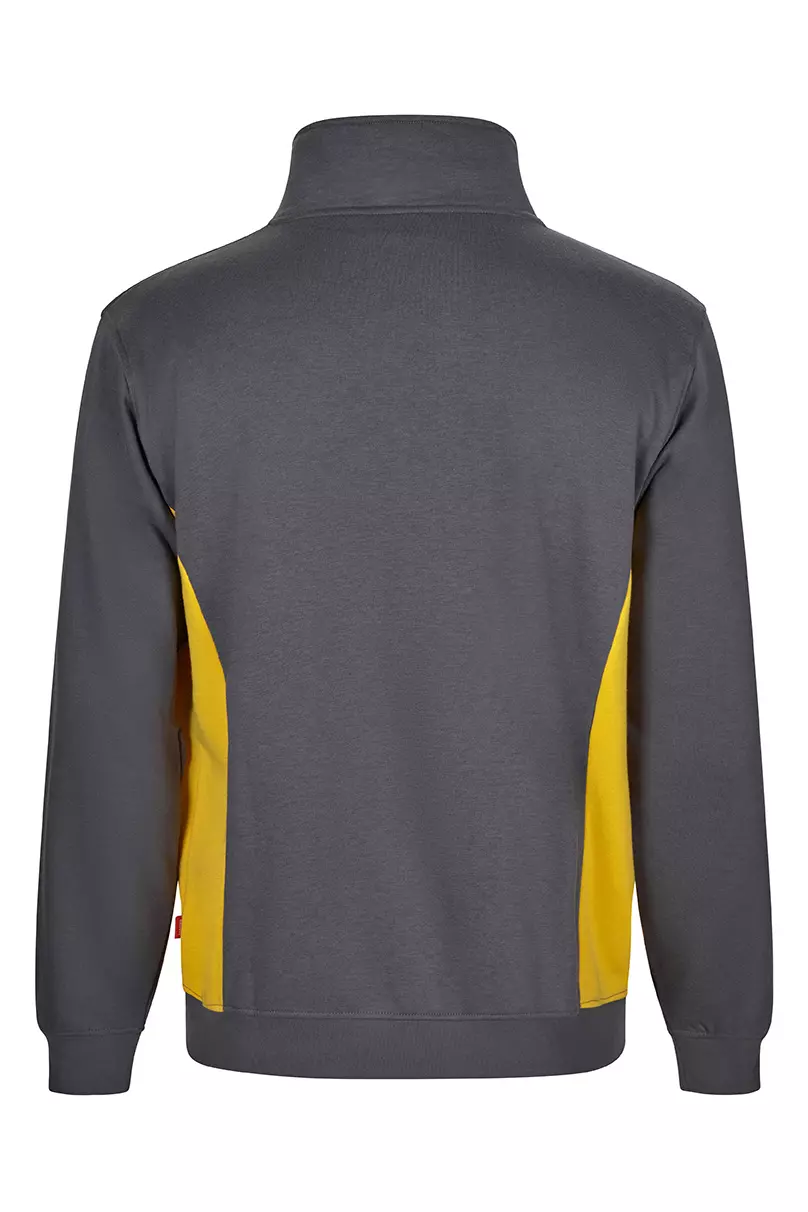 Velilla 105704-08-17, Arbeitssweatshirt, Grau/Gelb, image 3, gallery thumbnail