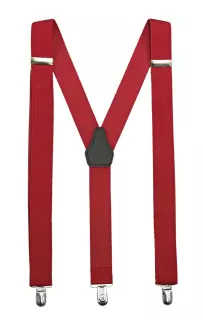 Velilla 404008-12, Suspenders, Red