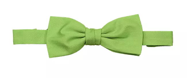 Velilla 404006-25, Bow Tie, Lime Green, image 1, gallery thumbnail