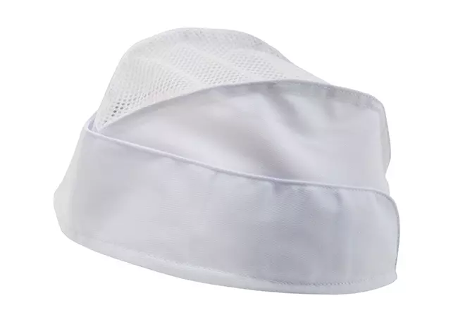 Velilla 91-07, Chef Hat, White, image 1, gallery thumbnail