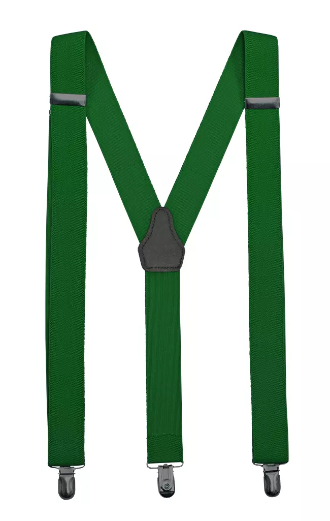 Velilla 404008-04, Suspenders, Forest Green, image 1, gallery thumbnail