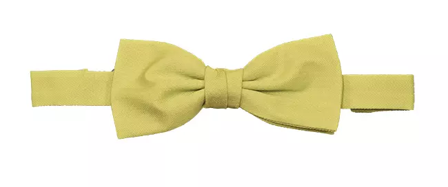 Velilla 404006-43, Bow Tie, Light Yellow, image 1, gallery thumbnail