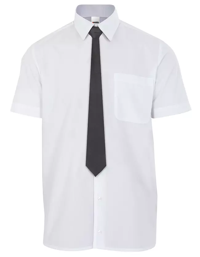 Velilla 51-00, Work Tie, Black, image 1, gallery thumbnail