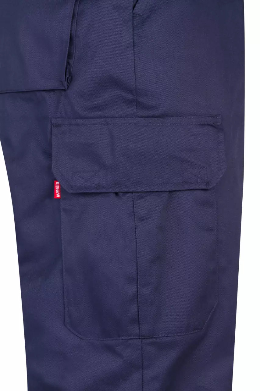 Velilla 398-01, Work Trousers, Marine Blue, image 3, gallery thumbnail
