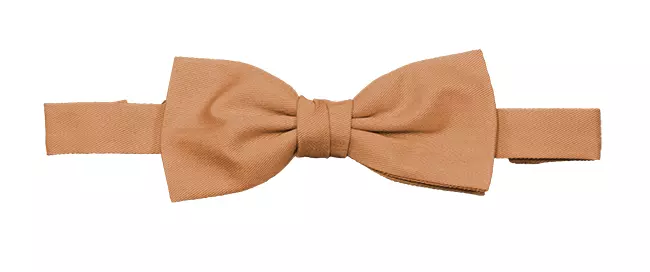 Velilla 404006-22, Bow Tie, Light Orange, image 1, gallery thumbnail