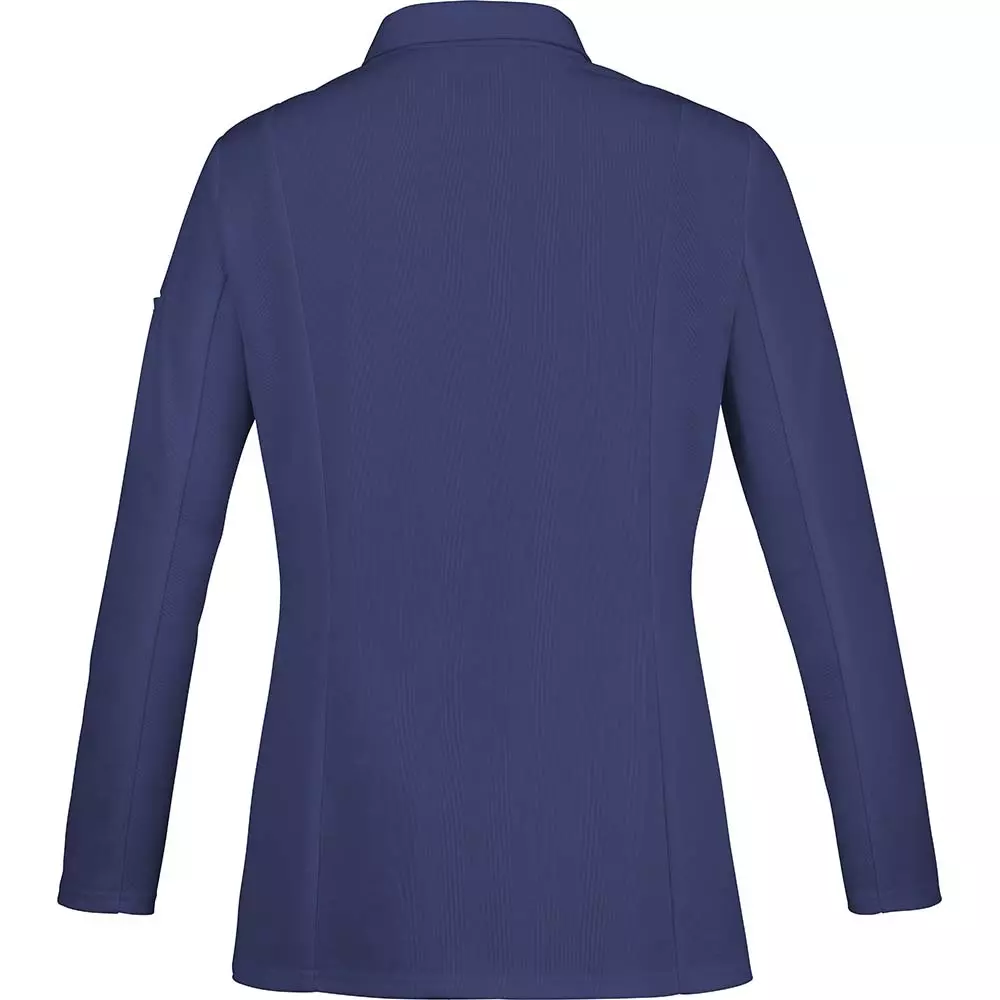 LaFont 2CHV2-DYZ-GTN, Chives Chef's Jacket, Navy Blue, image 2