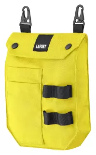 LaFont PO4BKC-GE, Pok4 Tool Pouch, Lemon Yellow