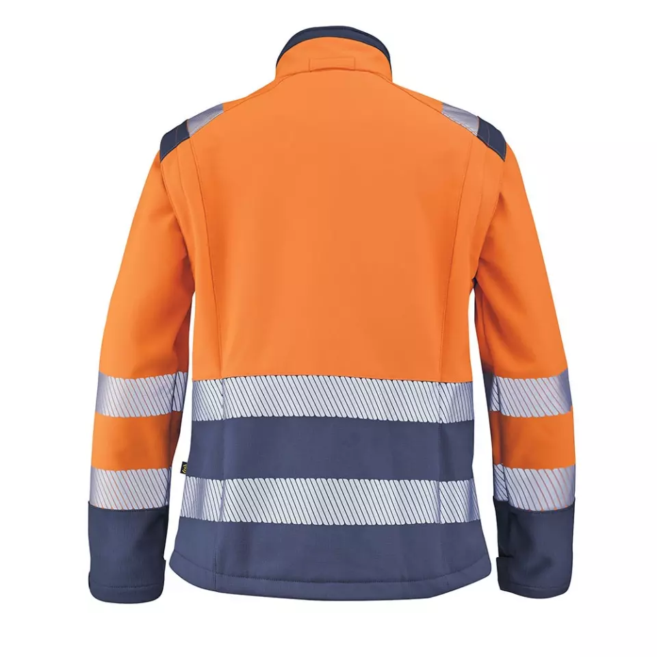 Cepovett 9S303042-XYR-HFF, Tian Huomio-softshell-takki, huomio-oranssi/tummansininen, image 2, gallery thumbnail
