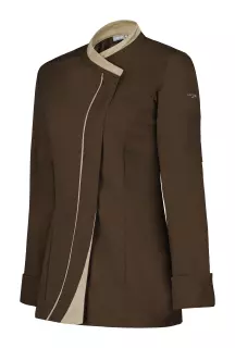 LaFont 2SAFCP-HSF-GXT, Saffron Dam kockjacka, choklad/beige