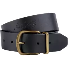 LaFont 9STONE-SZ, Yuma Leather Belt, Black