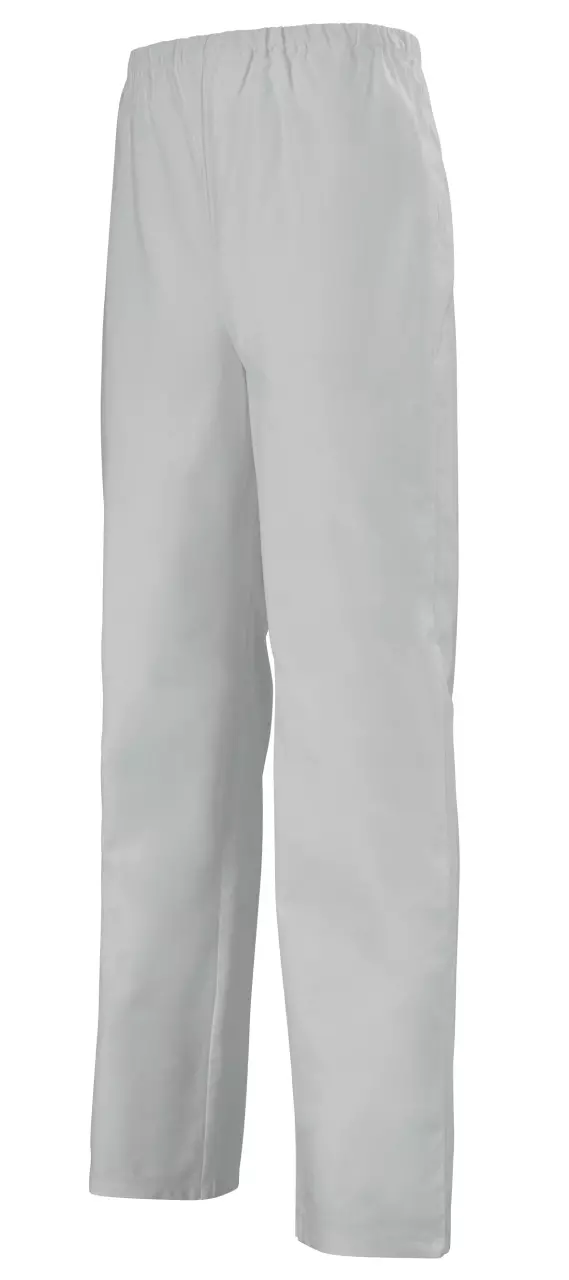 LaFont 1LUCTC2-ZQD-GGR, Camille Elastic Waist Pants, White, image 1, gallery thumbnail