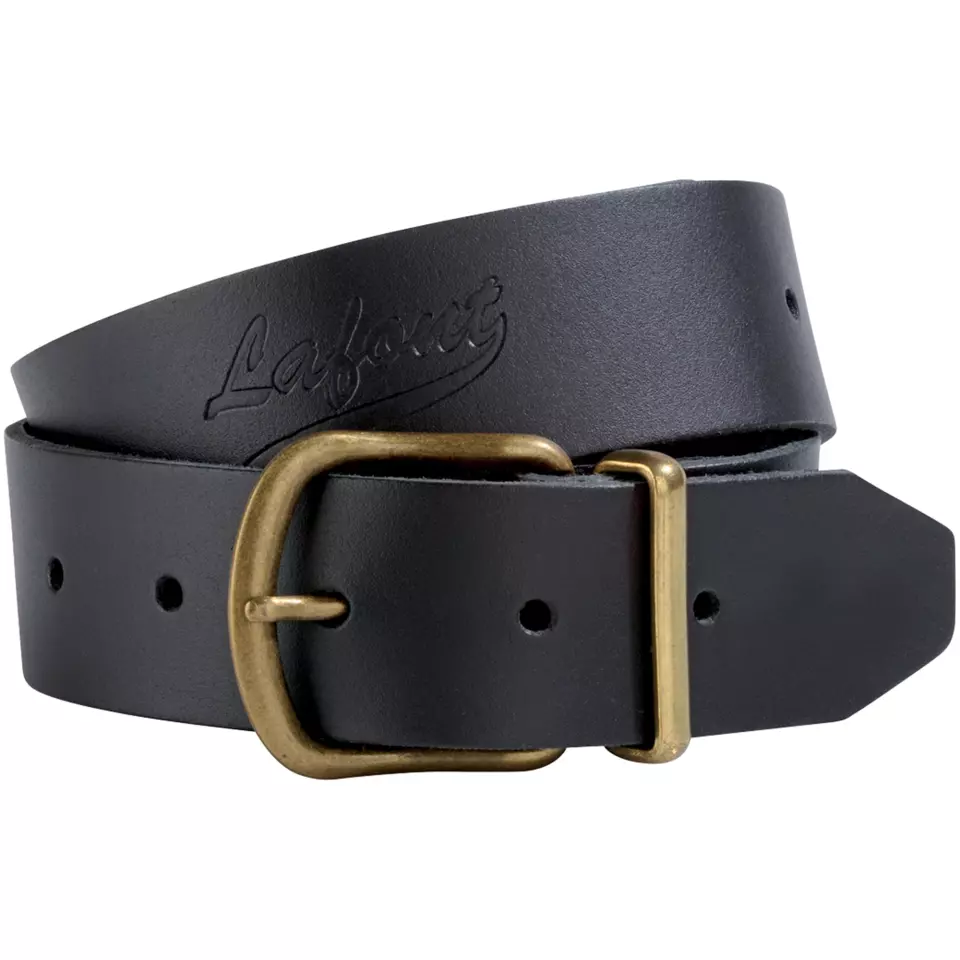 LaFont 9STONE-SZ, Yuma Leather Belt, Black, image 1, gallery thumbnail