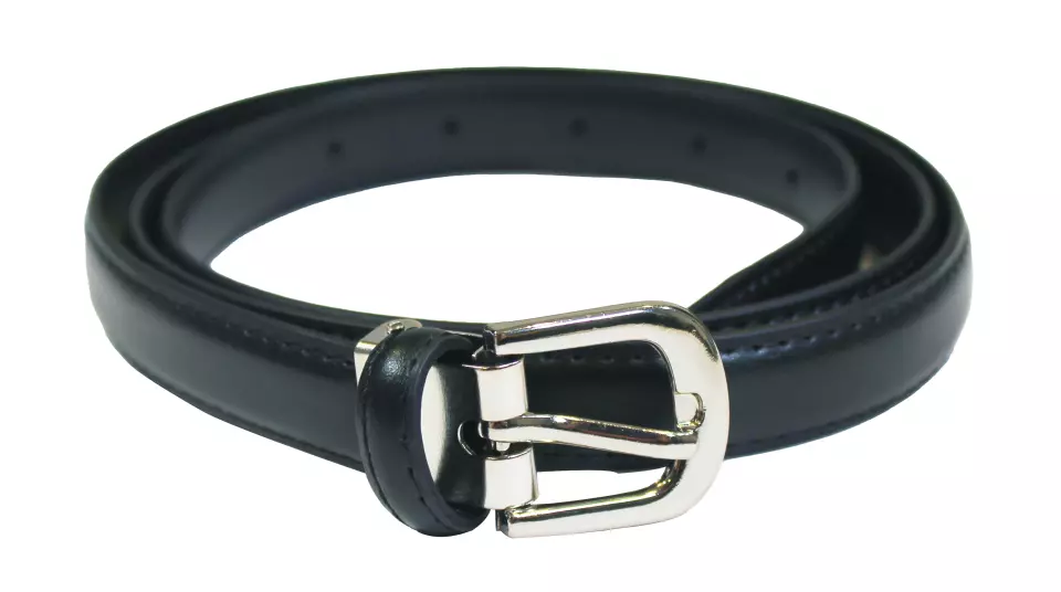 LaFont 9CRC-SZ, Courcelles Leather Belt, 120 cm, Black, image 1, gallery thumbnail