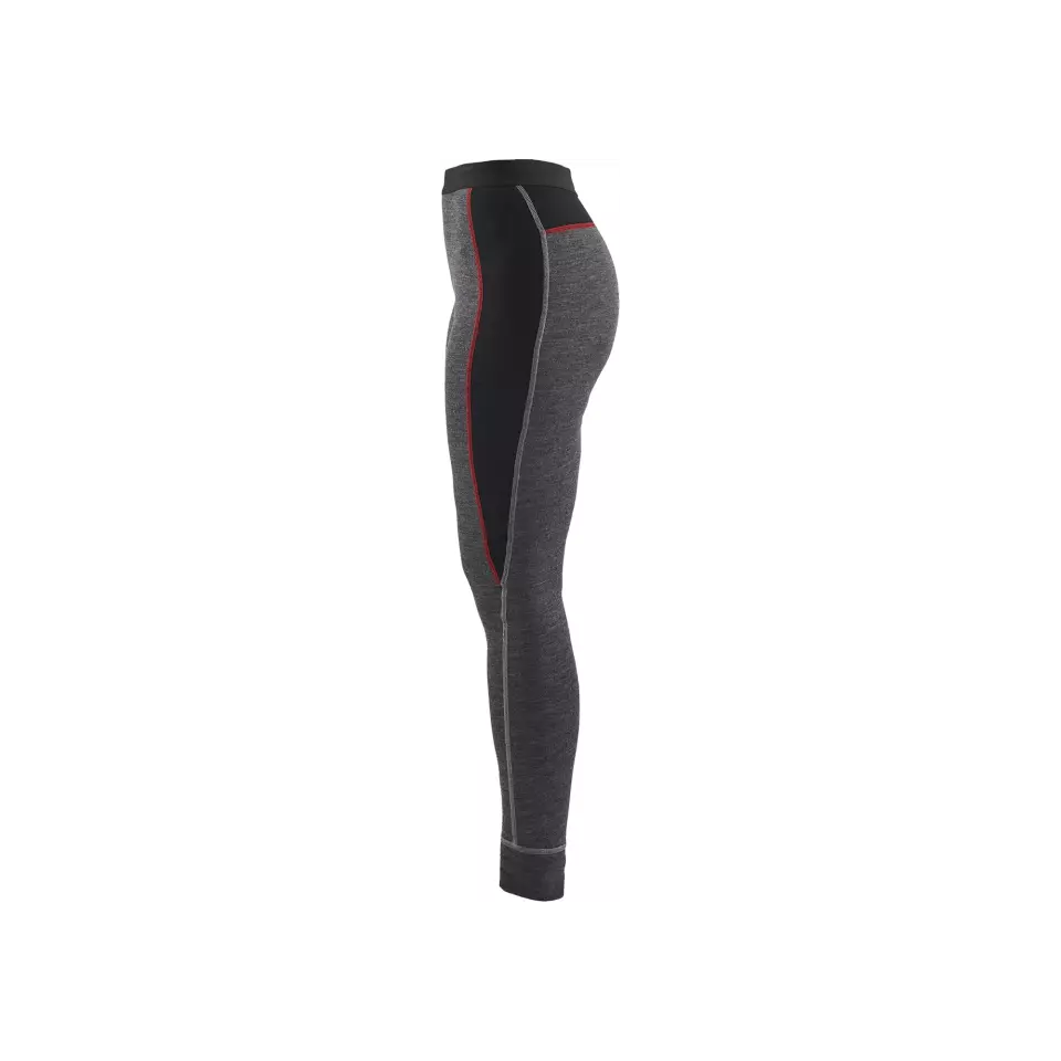 Blåkläder 724517369699, XWARM Women's Thermal Leggings, Medium Grey/Black, image 5, gallery thumbnail