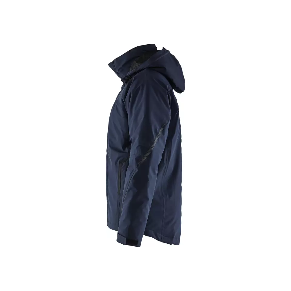 Blåkläder 448419178699, Stretch Gefütterte Leichte Winterjacke, Dunkel Marineblau/Schwarz, image 5, gallery thumbnail