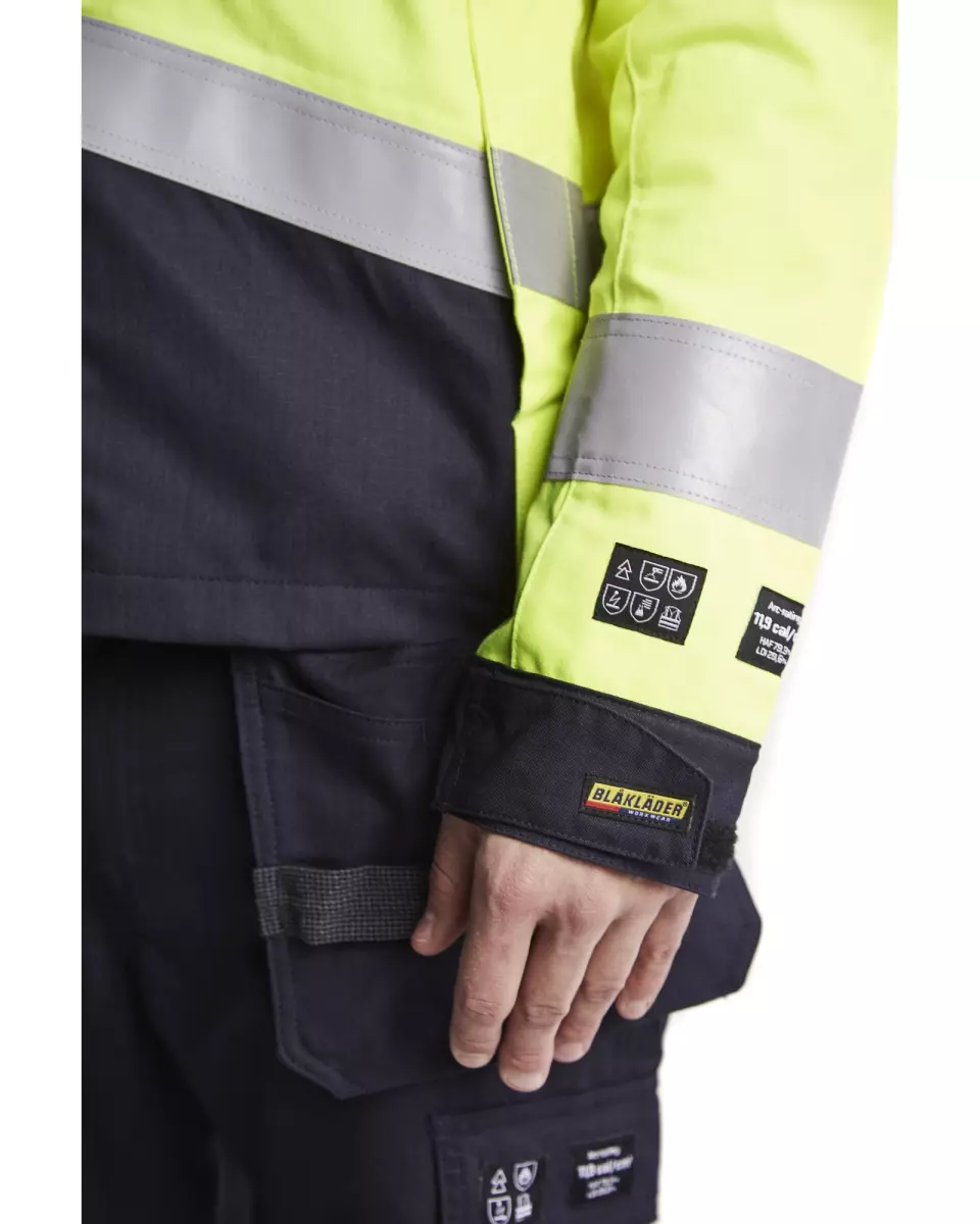 Blåkläder 408915123389, Multinorm Jacke, Gelb/Marineblau, image 6, gallery thumbnail