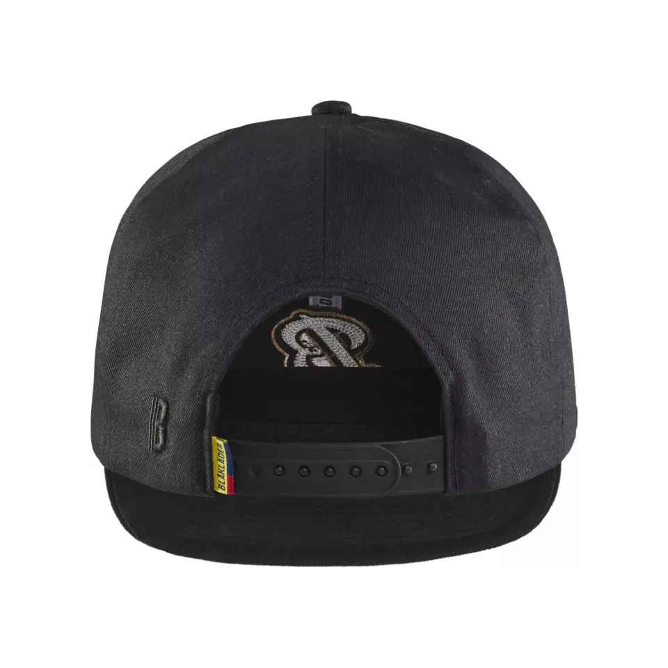 Blåkläder 923211499900, Flatbrim Cap, Black, image 3, gallery thumbnail