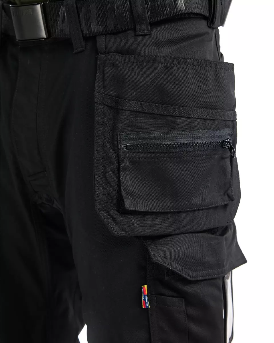 Blåkläder 175018329900, Stretch Handwerker Arbeitshose, Schwarz, image 4, gallery thumbnail
