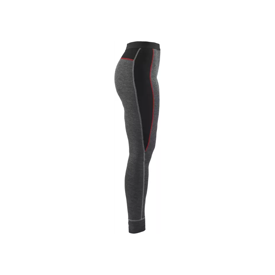 Blåkläder 724517369699, XWARM Women's Thermal Leggings, Medium Grey/Black, image 4, gallery thumbnail
