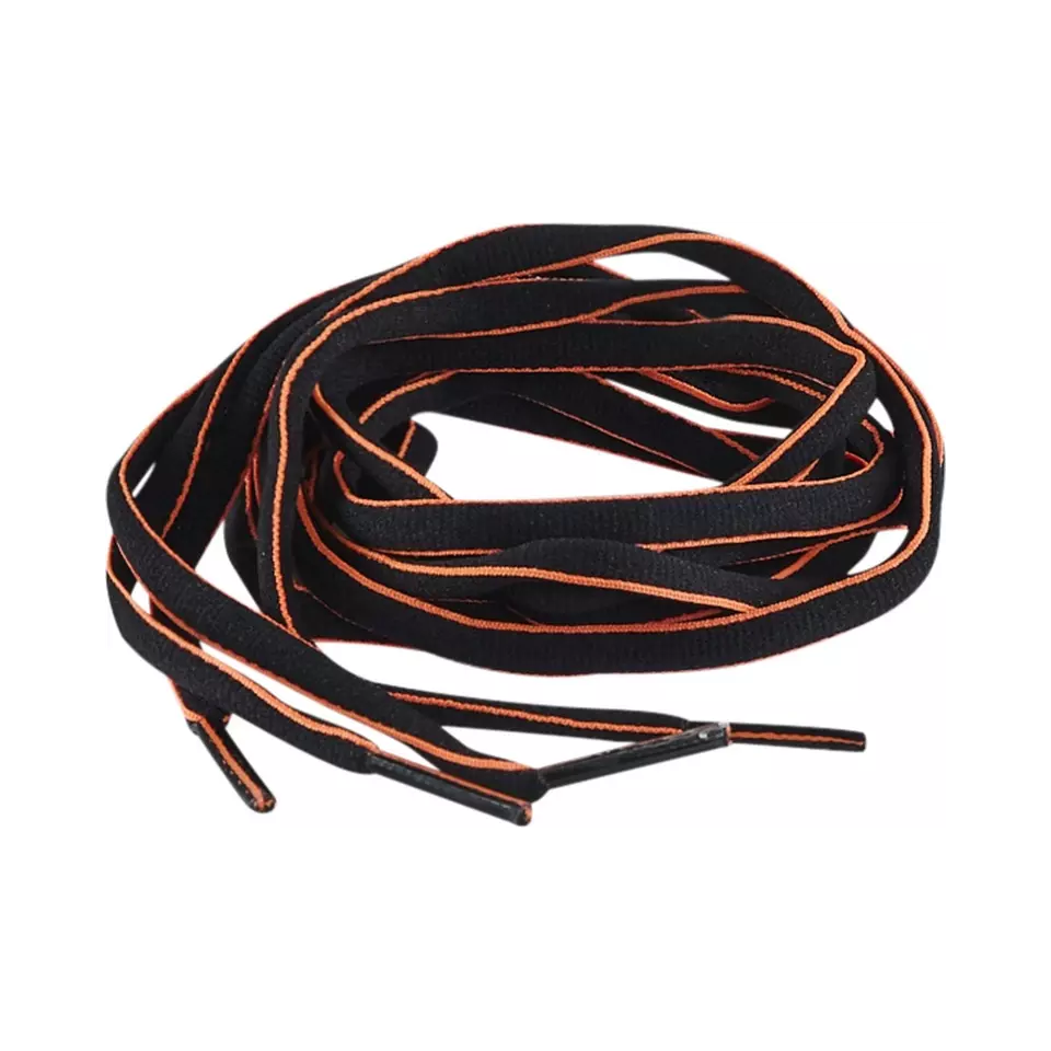 Blåkläder 246800009953, Original Shoelaces, Black/Orange, image 1, gallery thumbnail