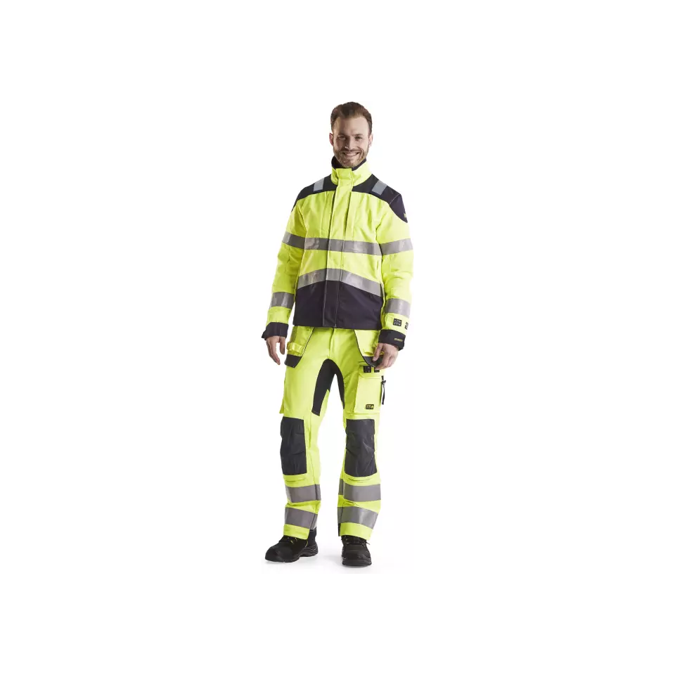 Blåkläder 408915123389, Multinorm Jacke, Gelb/Marineblau, image 2, gallery thumbnail