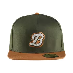 Blåkläder 923211494042, Flatbrim Cap, Rust/Forest Green