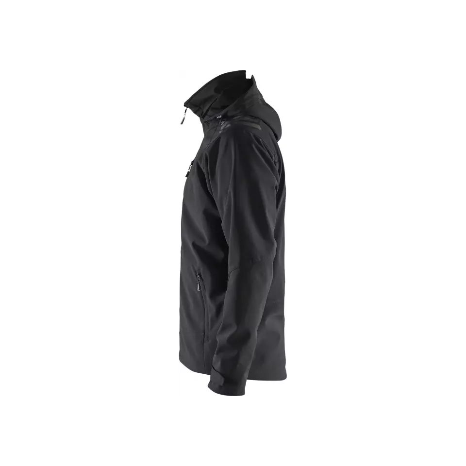 Blåkläder 474925139999, Softshell Jacke, Schwarz/Schwarz, image 3, gallery thumbnail