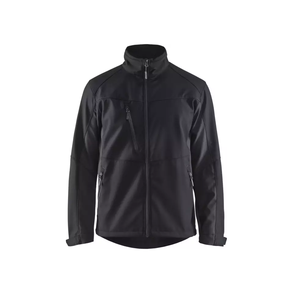 Blåkläder 495025169998, Softshell Jacket, Black/Dark Grey, image 1, gallery thumbnail