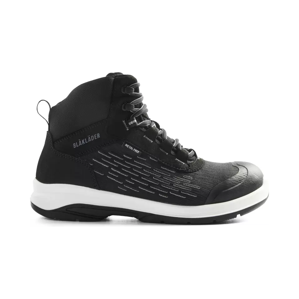 Blåkläder 244300009996, CRADLE Safety Boot, Black/Medium Grey, image 1, gallery thumbnail
