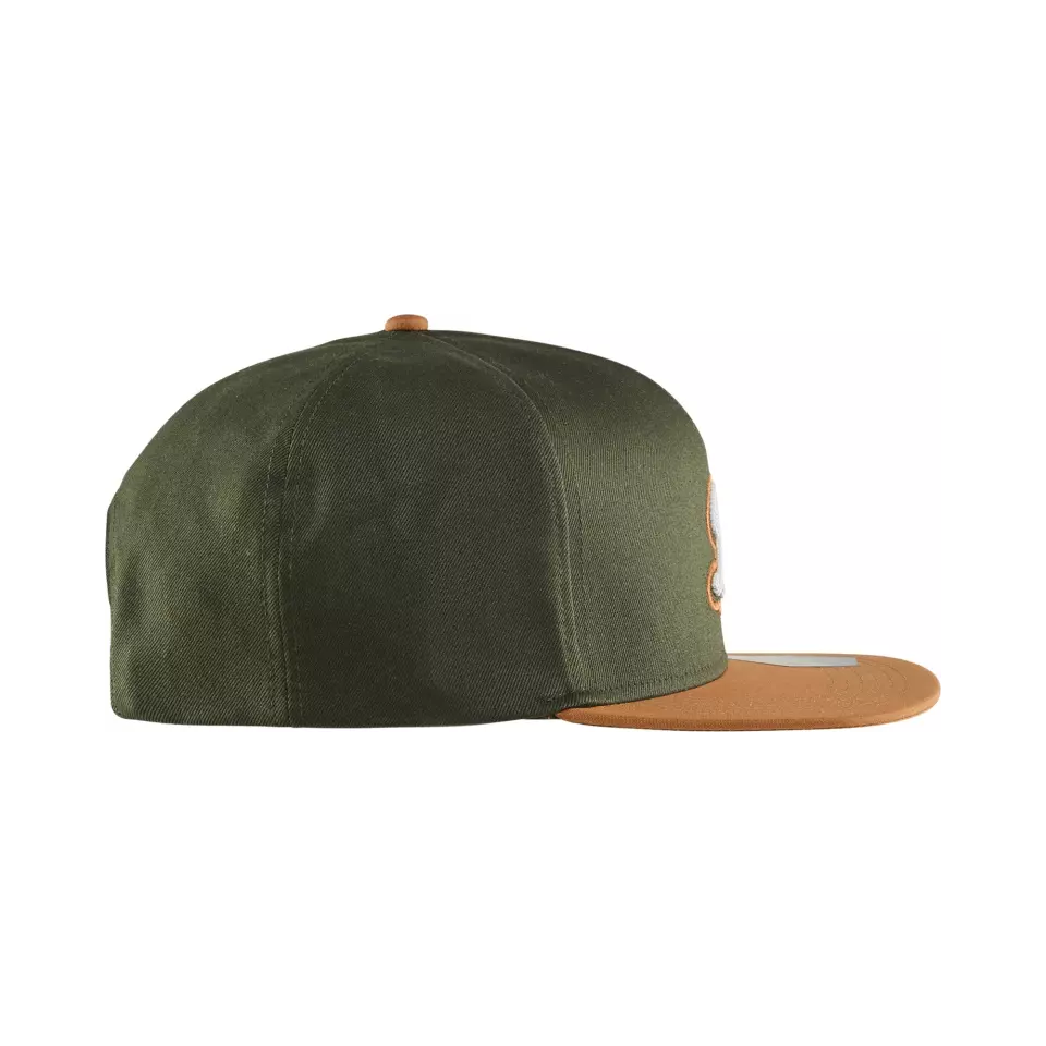 Blåkläder 923211494042, Flatbrim Cap, Rust/Forest Green, image 4, gallery thumbnail