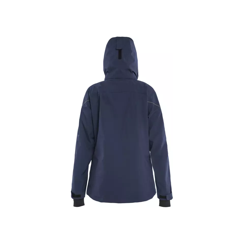 Blåkläder 440319178633, Damen Stretch Shell Jacke, Dunkel Marineblau/Gelb, image 2, gallery thumbnail