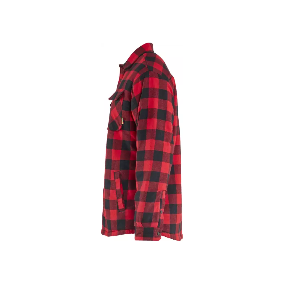 Blåkläder 470411685699, Pilefutter Flanellhemd, Rot/Schwarz, image 3, gallery thumbnail