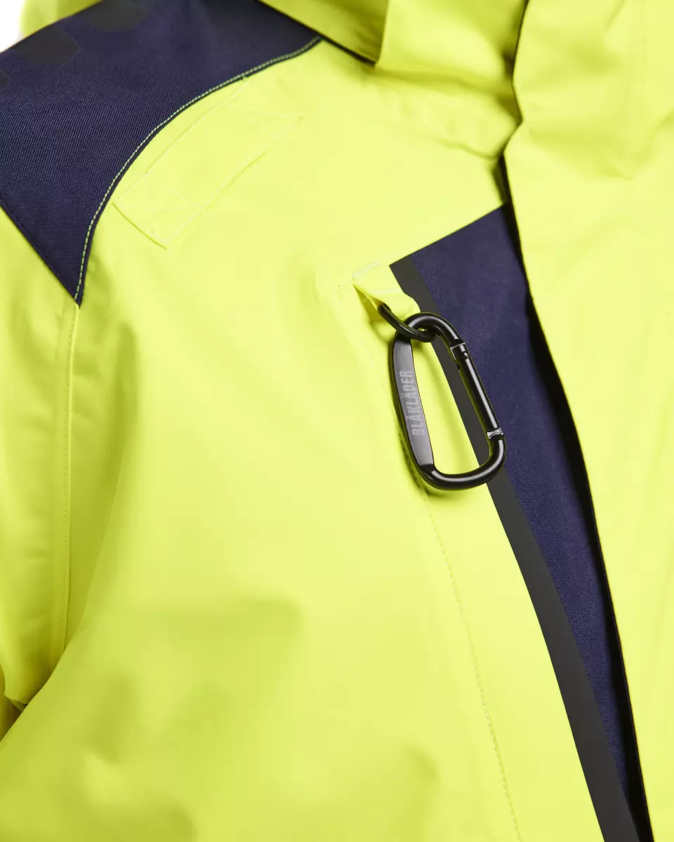 Blåkläder 443519873389, High Vis Shell Jacke, Gelb/Marineblau, image 8, gallery thumbnail