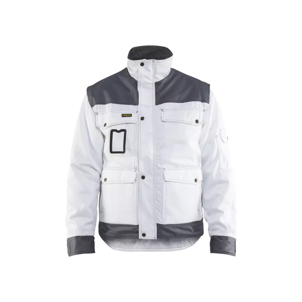Blåkläder 486519001094, Painter Jacket, White/Grey, image 1, gallery thumbnail