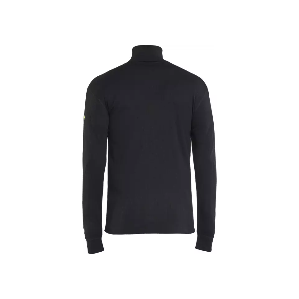 Blåkläder 489817649900, Flame Retardant Undershirt, Black, image 2, gallery thumbnail