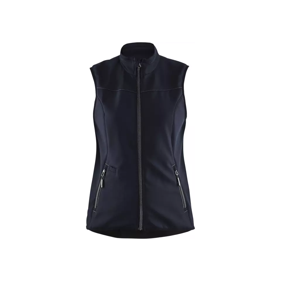 Blåkläder 385125168699, Damen Softshell Weste, Dunkel Marineblau/Schwarz, image 1, gallery thumbnail