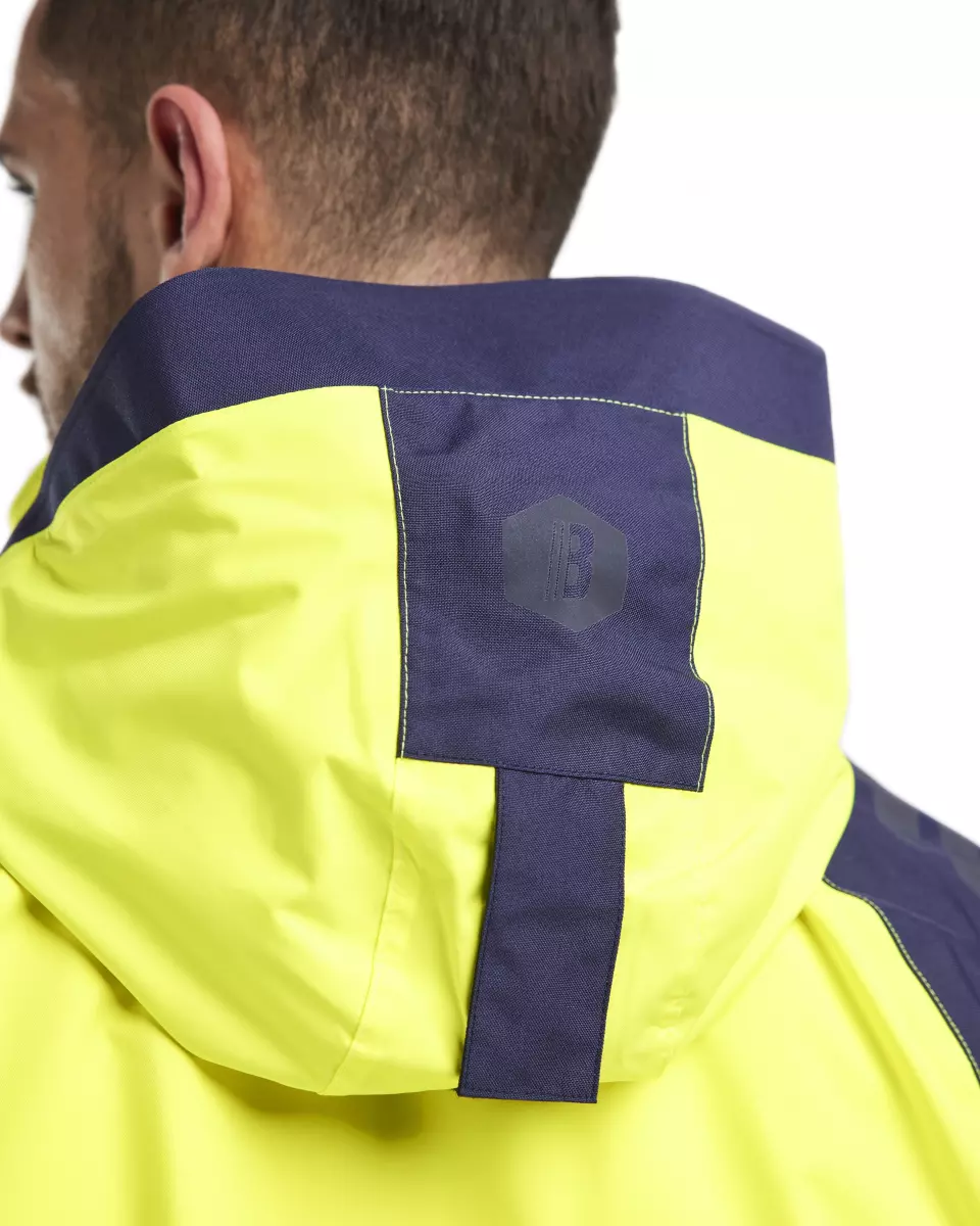 Blåkläder 443519873389, High Vis Shell Jacke, Gelb/Marineblau, image 11, gallery thumbnail