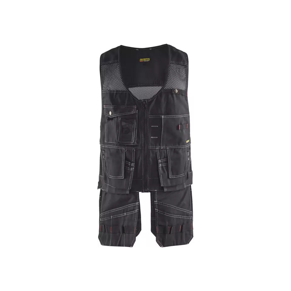 Blåkläder 310013809900, Handwerker Weste, Schwarz, image 1, gallery thumbnail
