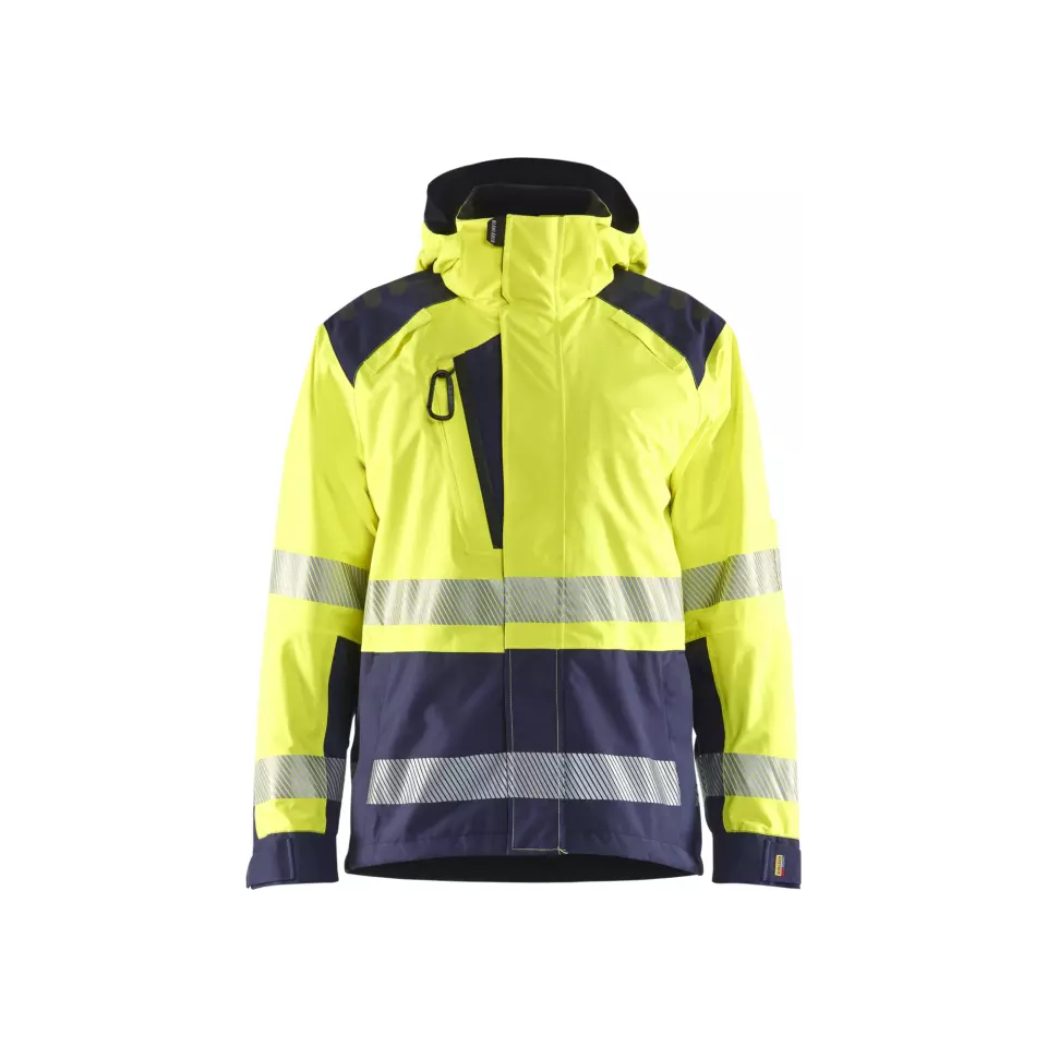 Blåkläder 443519873389, High Vis Shell Jacke, Gelb/Marineblau, image 1, gallery thumbnail