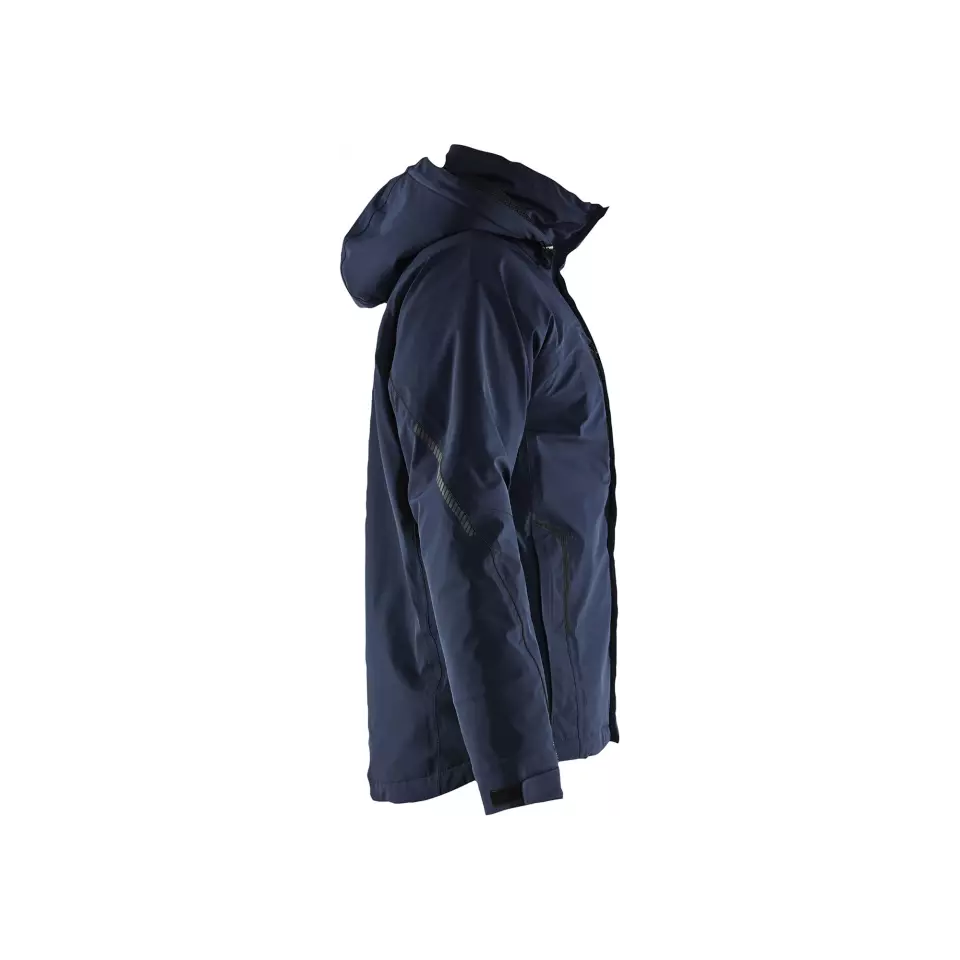 Blåkläder 448419178699, Stretch Gefütterte Leichte Winterjacke, Dunkel Marineblau/Schwarz, image 4, gallery thumbnail