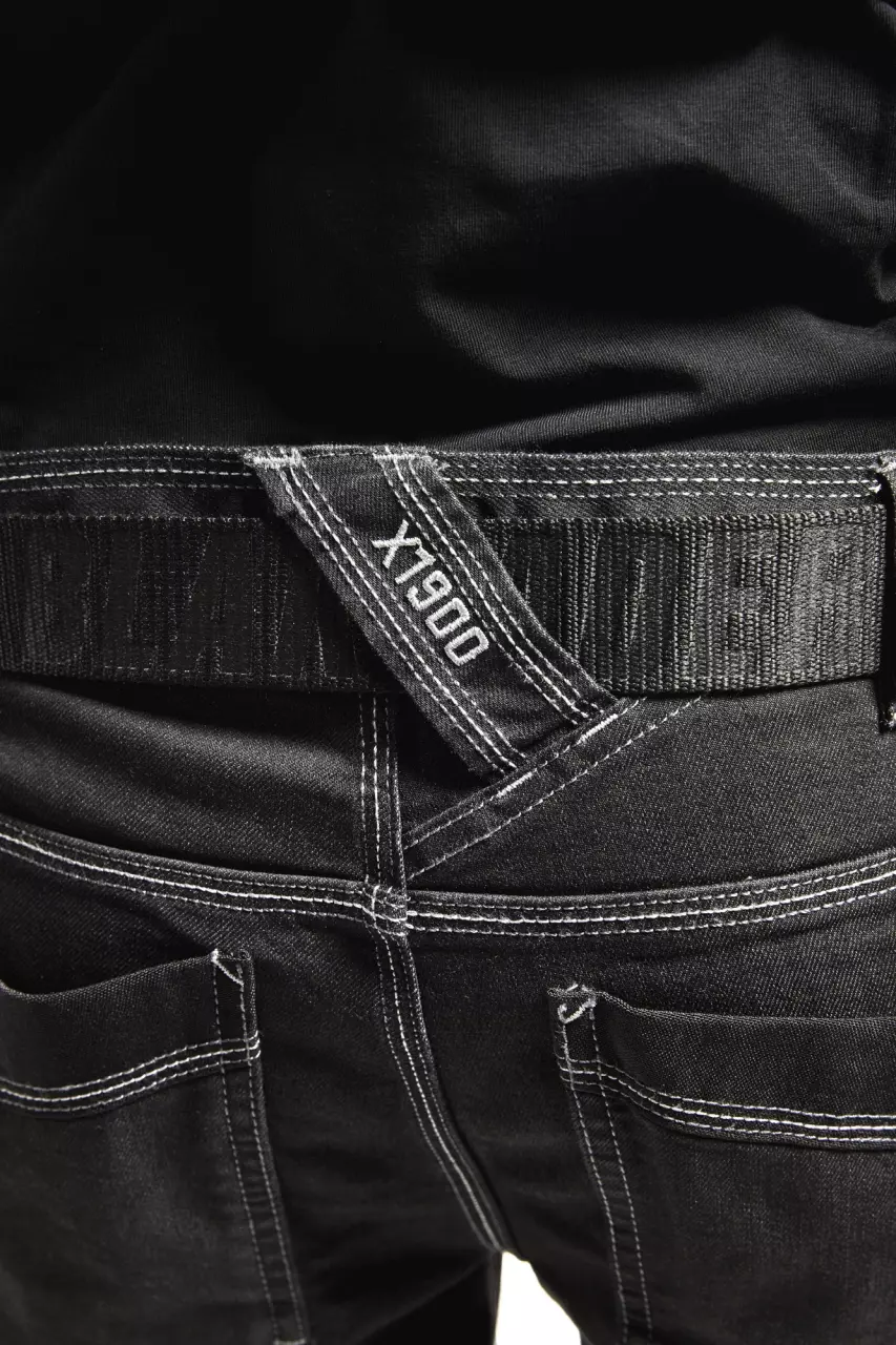Blåkläder 199211419900, X1900 Stretch Handwerker Shorts, Schwarz, image 10, gallery thumbnail