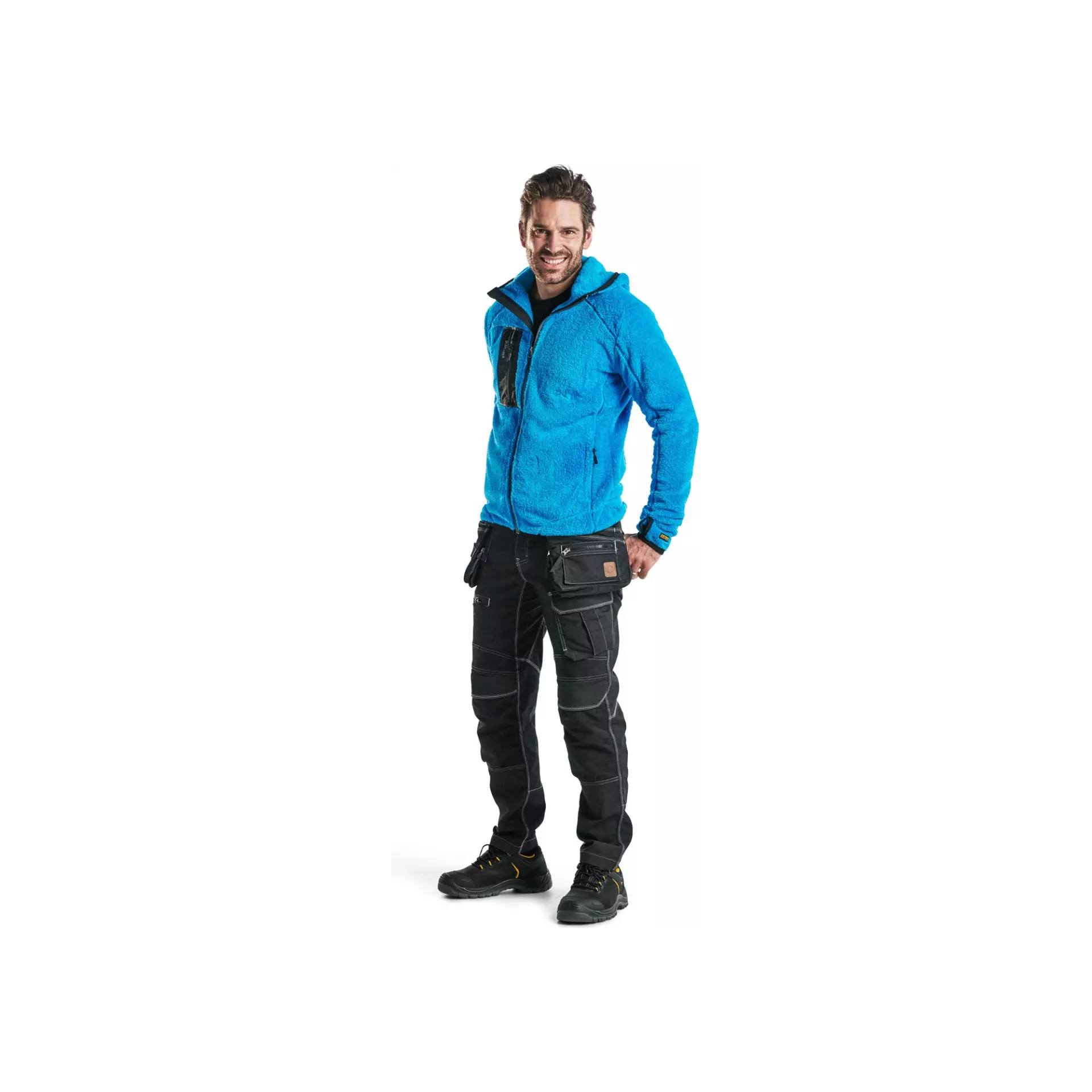 Blåkläder 486325028000, Fiberfleece Jacke, Ozeanblau, image 2