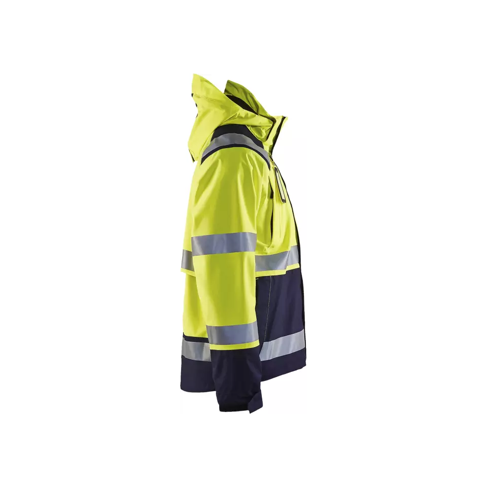 Blåkläder 498719873389, High Vis Shell Jacke, Gelb/Marineblau, image 3, gallery thumbnail
